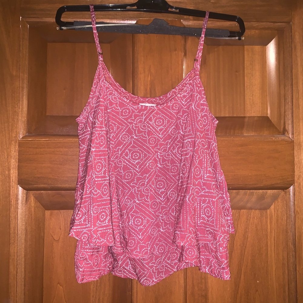 Hollister patterned tank top
